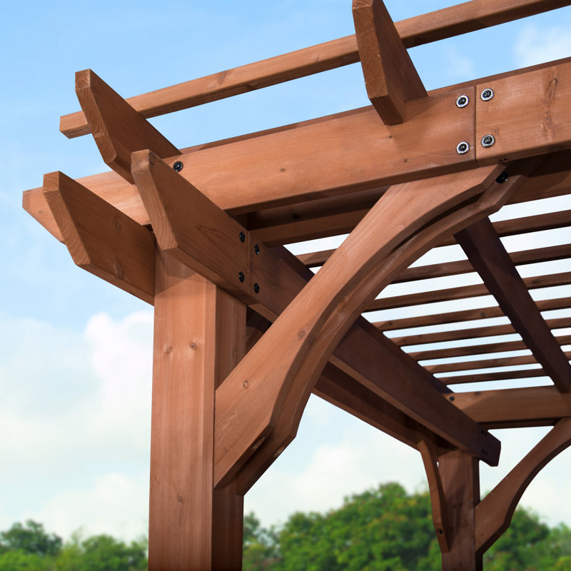 Backyard Discovery Solid Wood Pergola & Reviews | Wayfair Backyard Discovery Solid Wood Pergola & Reviews | Wayfair